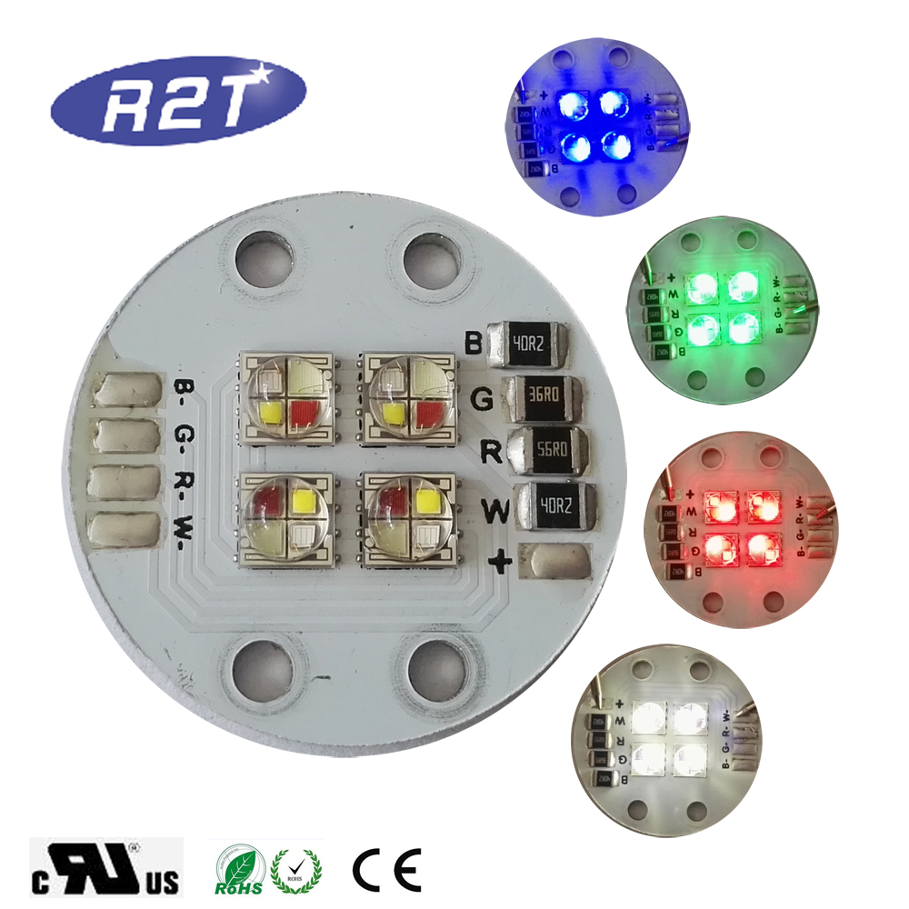 CREE XML Full Color RGBW SMD5050 LED Light PCB Board assembly 1