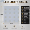 144 LEDs 2835 Cool White PCBA Module, 290x290mm 12V LED Light Board for Advertising & Lighting