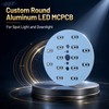 Custom SMD2835 Circular Aluminum PCB for LED Downlights & Spotlights R2T Industry
