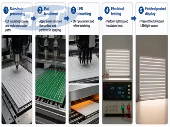 High-Efficiency Custom LED Engine | 179x280mm Samsung 561C Aluminum PCB -R2T industry(H.K) Ltd
