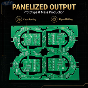 Custom Automotive FR4 Double-Sided PCB Manufacturing R2T