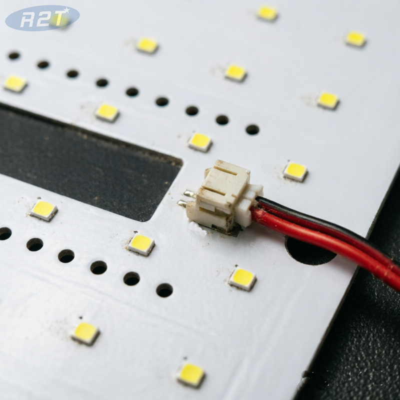 Custom 180x180mm 1.0mm Thick Aluminum PCB LED Module | 2835 SMD 20S5P Constant Current White Light Board for Industrial Lighting
