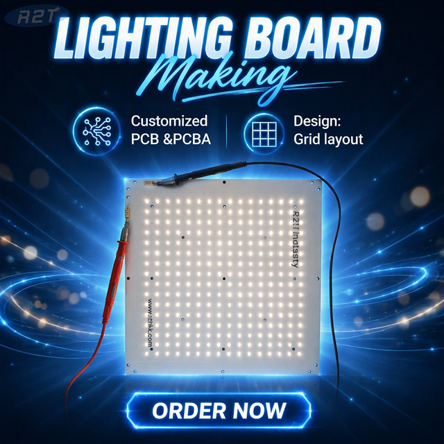 Custom LED PCB & PCBA Manufacturing R2T Shenzhen OEM/ODM