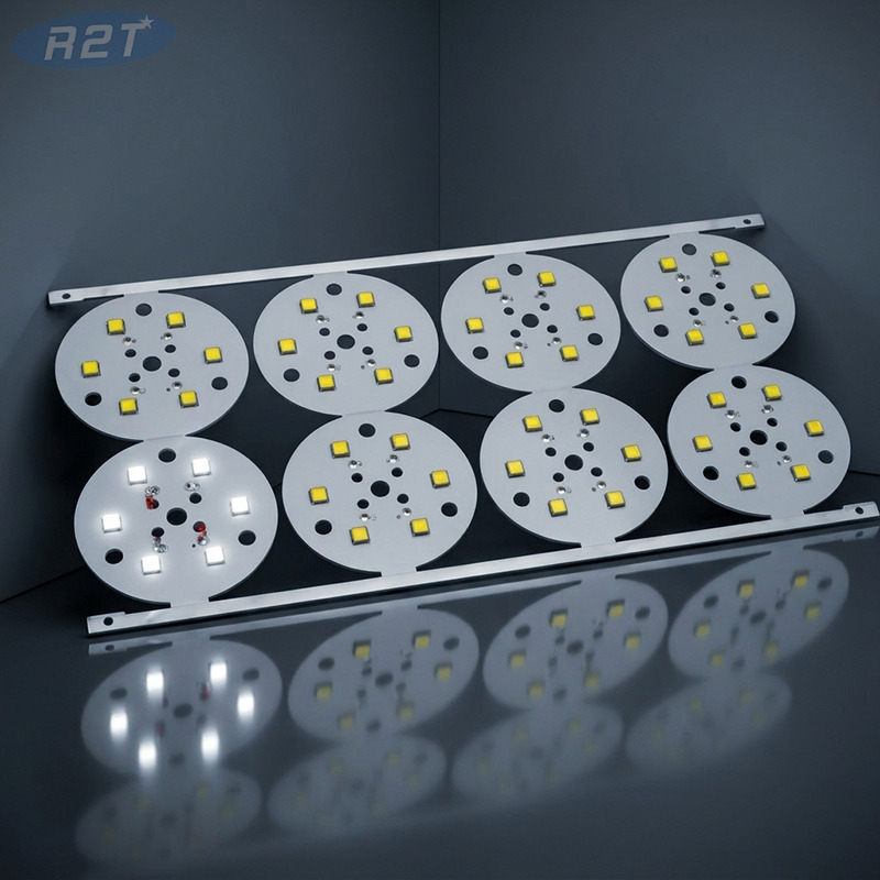 High-Power 6x Cree XHP35 LED Module – 48mm Aluminum PCB, 3S2P Array, 6500K Cool White, 2.0W/m.k Thermal Conductivity