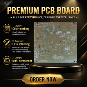 Custom PCB & PCBA Manufacturing Services Multilayer FR4 & MCPCB R2T Industry