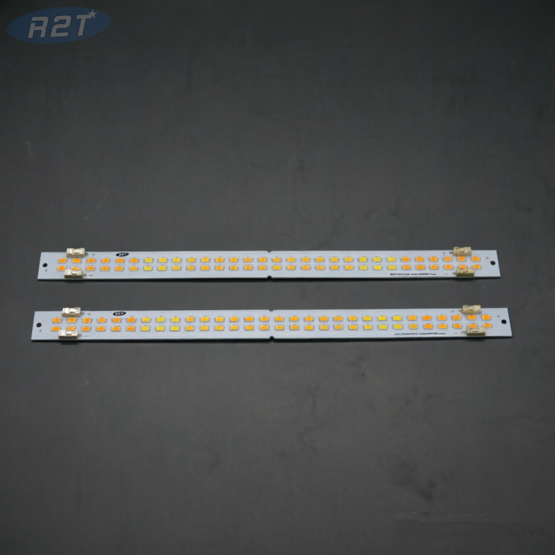 Custom 20W LED Module PCBA: 300×20×2mm Aluminum Board with 60pcs Samsung 561C LEDs (26-36V, 2.0W/m.k)
