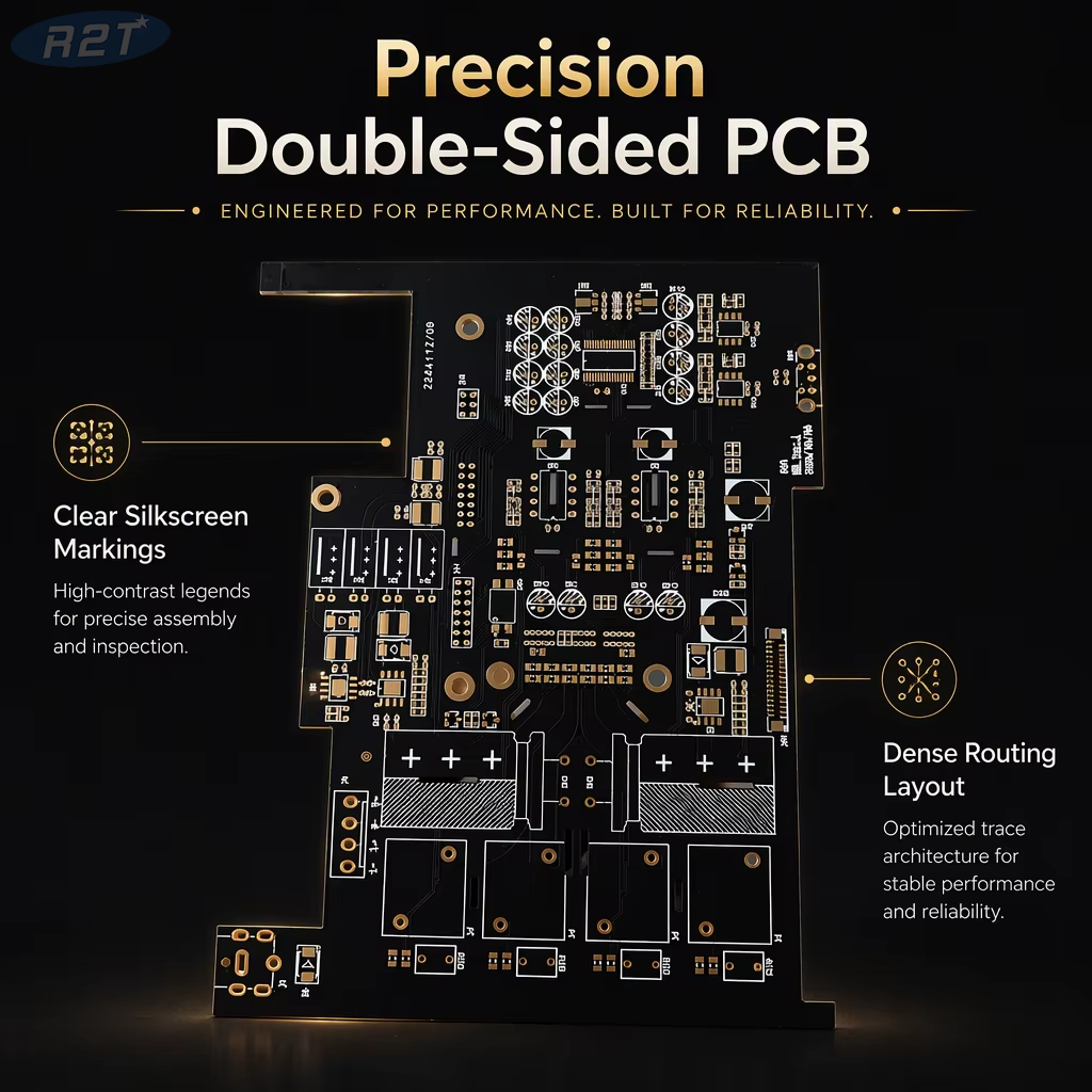 Premium Custom FR4 Double-Sided PCB – Precision-Engineered for High-Performance Electronics