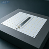 Custom 180x180mm 1.0mm Thick Aluminum PCB LED Module | 2835 SMD 20S5P Constant Current White Light Board for Industrial Lighting