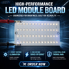 56-SMD2835 High Voltage LED Aluminum Board (75-90V200mA) Custom PCBA Solutions - R2T Industry