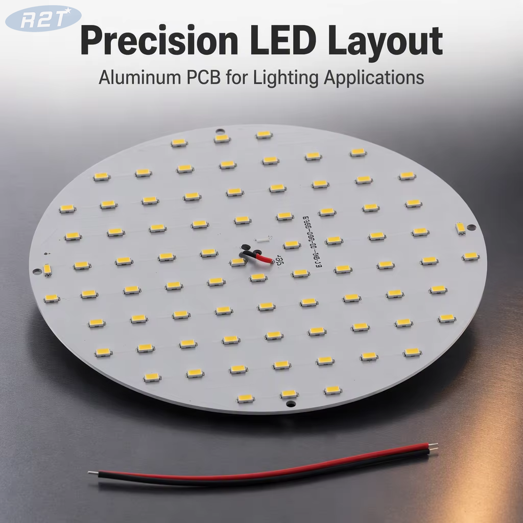 Custom 15S6P Aluminum PCB LED Module | High Power Industrial Lighting Solution