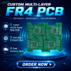 Custom FR4 Multilayer PCB Panel for LED Control Modules | R2T Industry