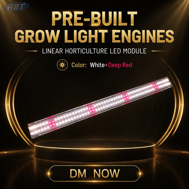 60W Full-Spectrum LED Grow Light Module with Samsung LM301H + Osram 660nm