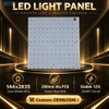 144 LEDs 2835 Cool White PCBA Module, 290x290mm 12V LED Light Board for Advertising & Lighting