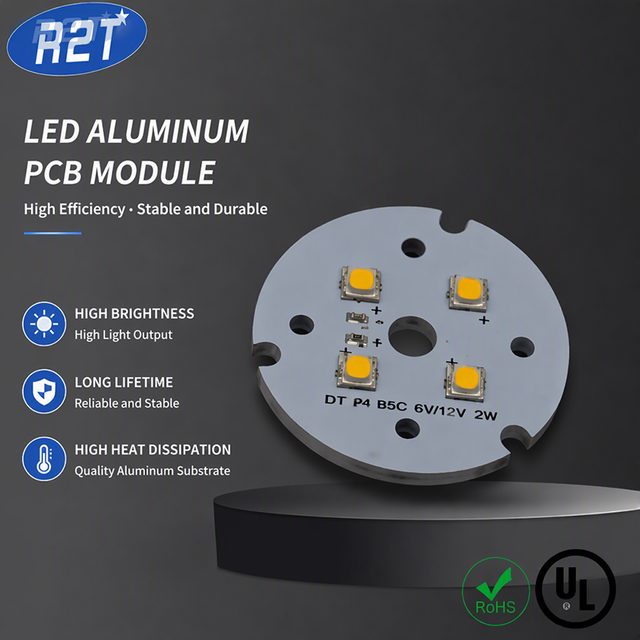 40W High-Power Cree XM-L2 LED Module – 49mm Aluminum PCB, Dual-Channel 6V/3A, 6500K Cool White