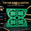 Custom Automotive FR4 Double-Sided PCB Manufacturing R2T