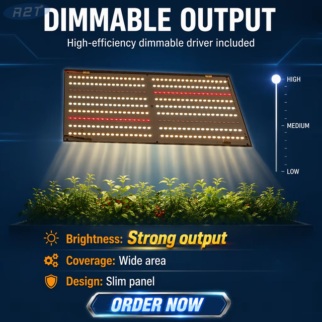 High-Efficiency 324-LED Full Spectrum LED Quantum Board PCB PCBA Assembly Grow Light Engine (3000K/4000K/5000K + 660nm/730nm)