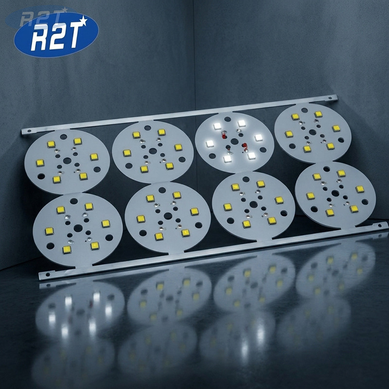 High-Power 6x Cree XHP35 LED Module – 48mm Aluminum PCB, 3S2P Array, 6500K Cool White, 2.0W/m.k Thermal Conductivity